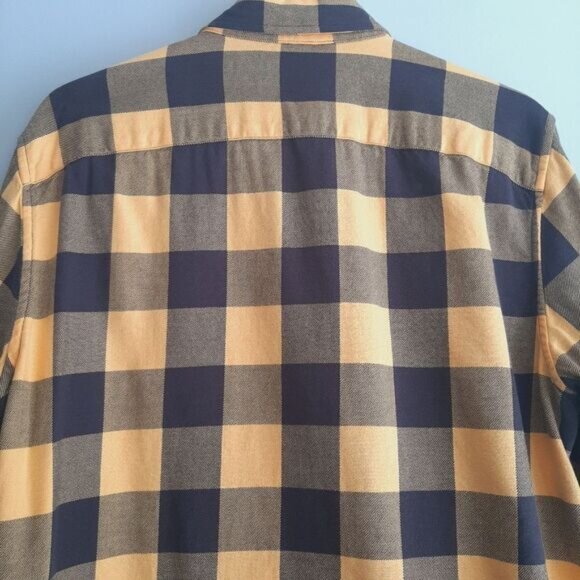 ABERCROMBIE & FITCH Slim Fit Buffalo Check Button Down Casual Shirt Men's Sz M - Picture 9 of 13